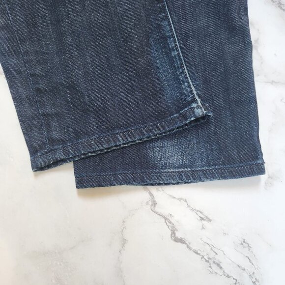 Lucky Brand Dean Dark Wash Straight Leg Denim Jeans Men's 36 x 32 - Picture 6 of 11